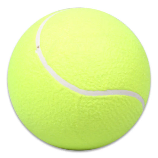 9.5 Inches Dog Tennis Ball Giant Pet Toy Tennis Ball Dog Chew Toy Signature Mega Jumbo Kids Toy Ball For Pet Supplies sporst