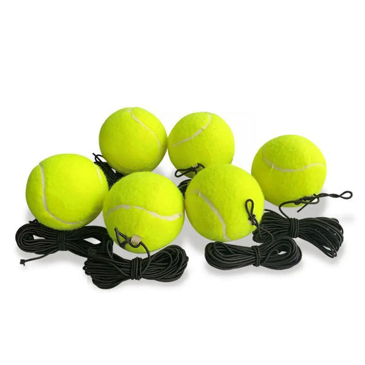 Tennis Training Swingball Replacement Ball With Elastic Tennis Player Portable Tennis Lightweight Single Ball String Practi Y5B8